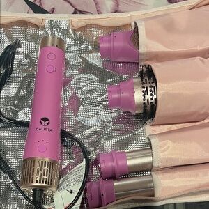 Calista Pink Hair Styling Tool Set
